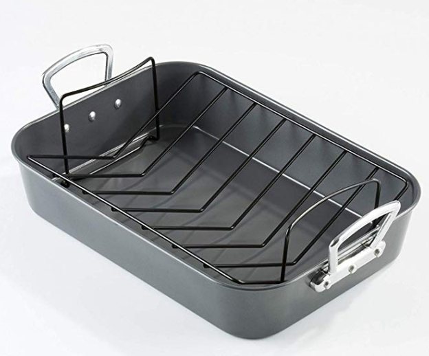 Aluminium Non-stick Roaster Pan